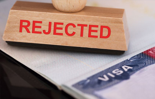 rejected visa